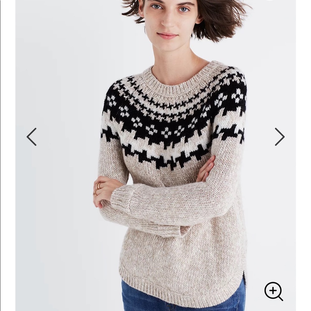 Madewell Drift Weave Pullover Sweater